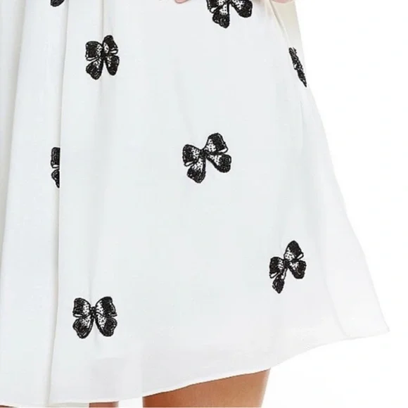 Kate Spade beaded bow chemise Size S. - Picture 3 of 7